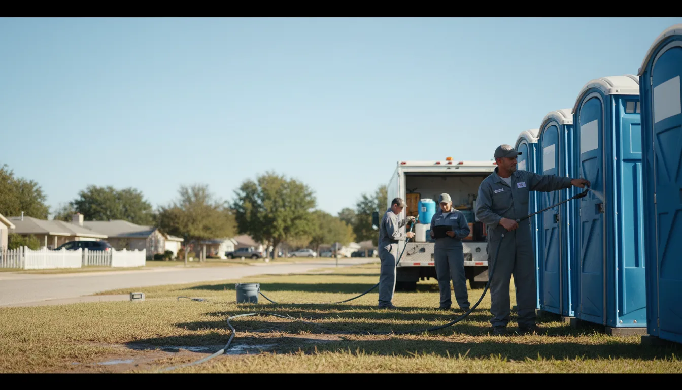 Long-Term Portable Toilet Rental in Cherryvale, KS near me